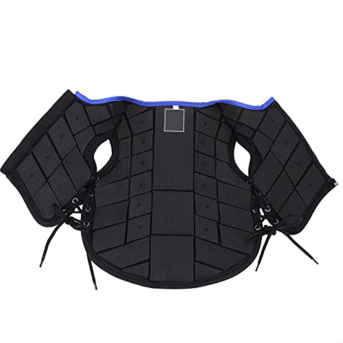 Nylon Kids Equestrian Vest, Safety Foam Padded Horse Riding Protective Gear Children's Equestrian Body Protector Blue(Cl) #TOP4