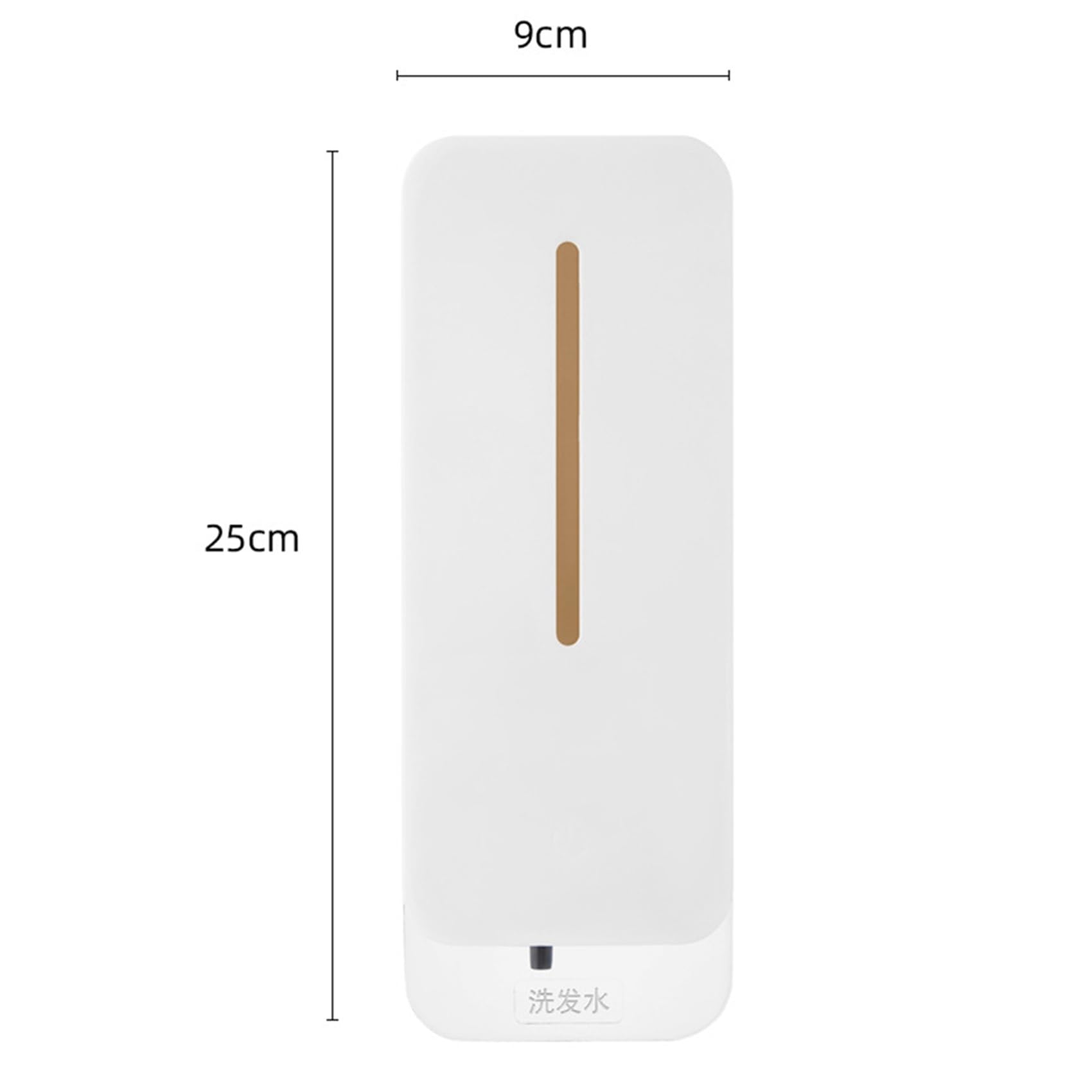 2 x 300 ml ładowalny inteligentny dozownik mydła do mycia telefonu komórkowego domowy dozownik mydła montowany na ścianie - biały