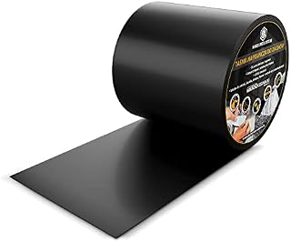 Taśma naprawcza do dachów | Technologia MicroSealant | skuteczna, trwała i uniwersalnie stosowalna | Taśma klejąca z samoprzylepną warstwą (Szary, 5cm szerokości / 2,5m długości)