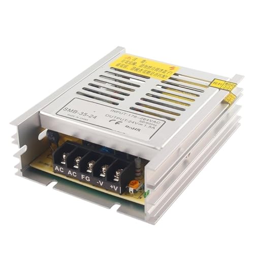 Alimentation à découpage 24V 1.5A ultra-mince pour tension stable 35W
