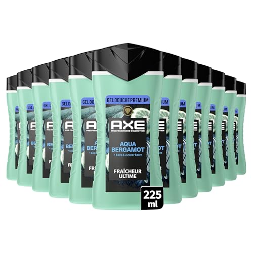 Gel douche AXE lot de 12 pour une peau hydratée et parfumée