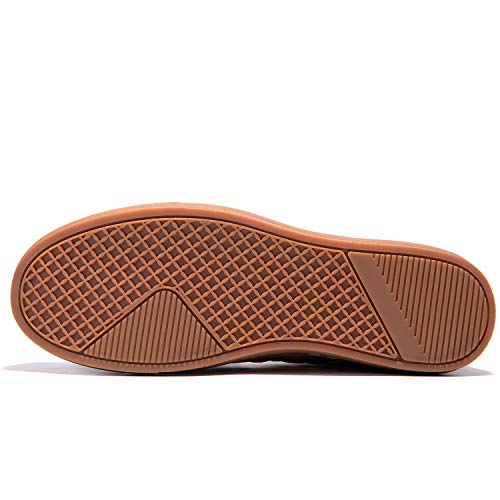 Image of Arkbird Casual Sneakers, Breathable Lace-Up Leather Walking Shoes Comfortable Fashion Sneakers for Men Daily Work