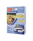 Hartz UltraGuard Flea & Tick Collar for Cats and Kittens, 7 Month Flea and Tick Protection and Prevention, White