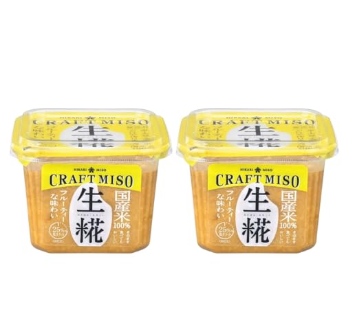 【カンブリア宮殿で紹介】ひかり味噌 クラフト味噌 CRAFT MISO 生糀 650gｘ2個セット クラフトみそ 味噌 フレッシュ フルーティーのサムネイル