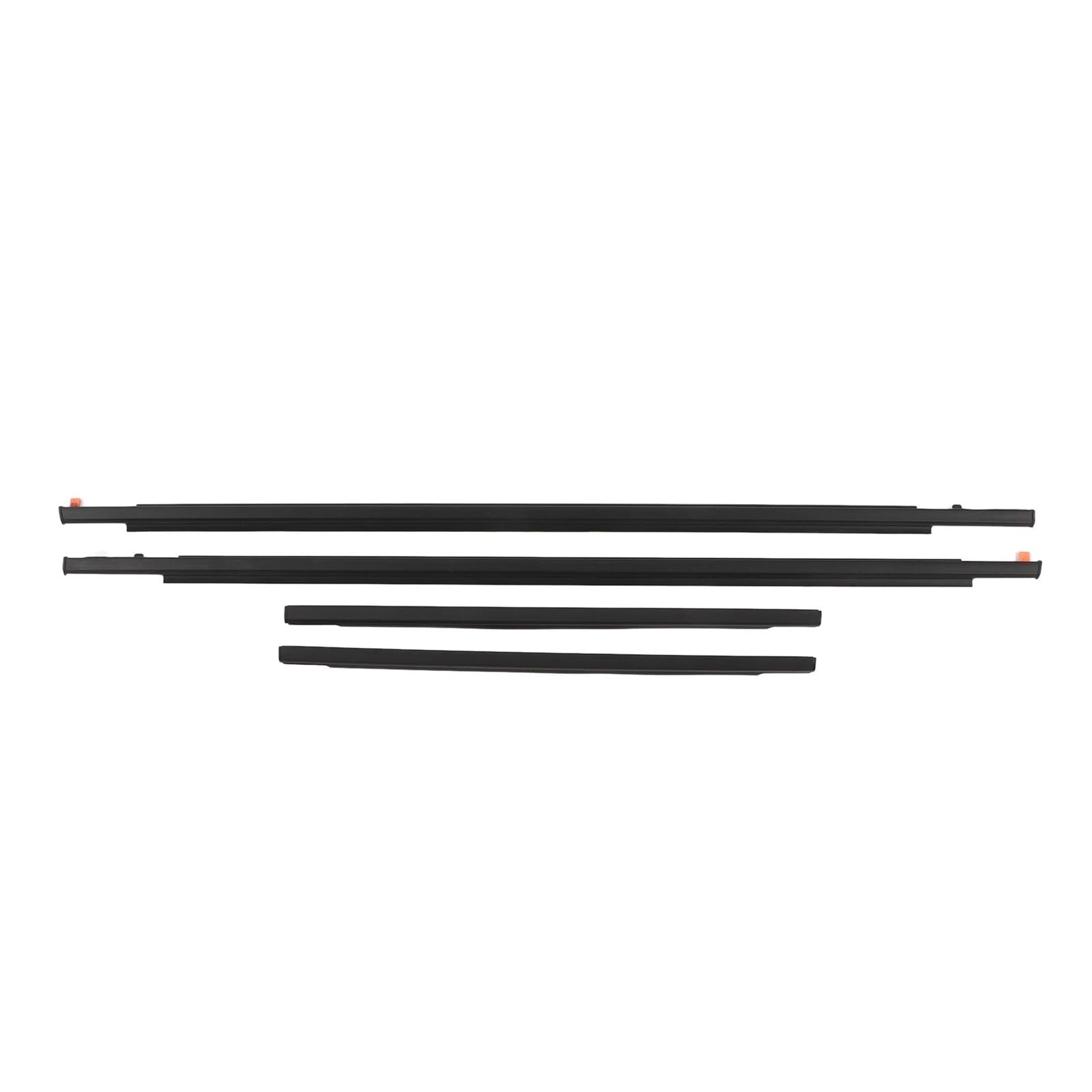 Uussup One Color Rubber Seal Weather Stripping Car Door Window Moulding Trim Replacement Outside Front Rear Seal Belt Weatherstrip For Toyota For Fj For Cruiser 2007-2013 2012 2014