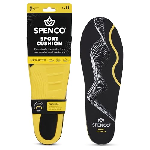 Spenco Sport Cushion Insole, Trim to Fit, Men's 7-13 / Women's 5-11
