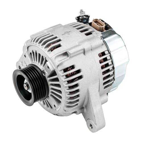 Image of PHILTOP Alternator Compatible With Lexus for 1999-2003 RX300 | 2001-2003 Highlander 3.0L 100 Amp 13844N 12V CW 6-Groove Pulley