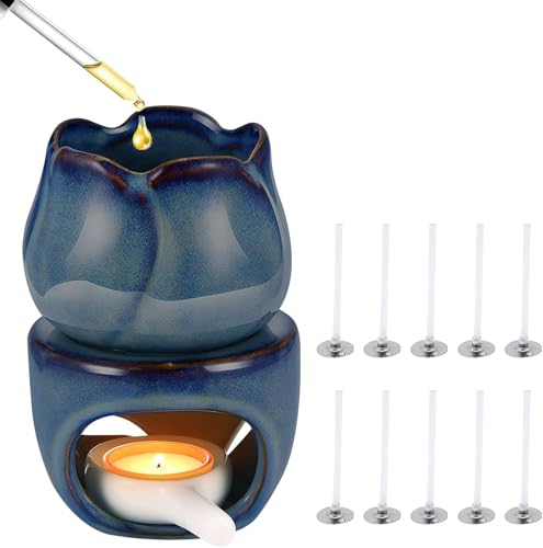 UOCAI Duftlampe für Ätherische Öle mit Kerzenlöffel und Kerzenlinie,...