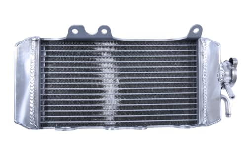 Radiateur droit renforcé aluminium racing pour KAWASAKI KXF 250