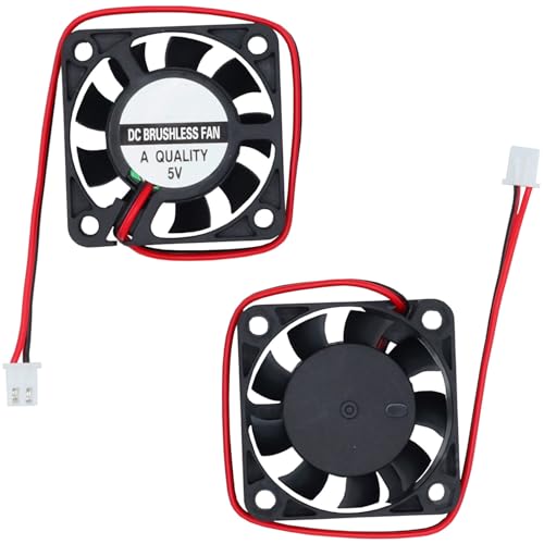 2Pcs 40mm Fan 5V,3D Printer Micro 5 Volt Fans 4010,...