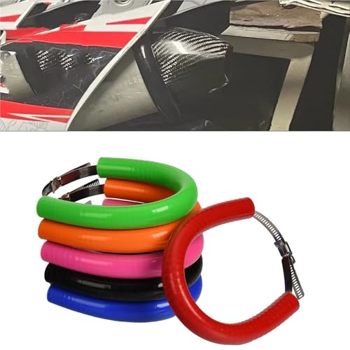 Protector de silicona para motocicleta que evita daños en tubo Yamaha 2