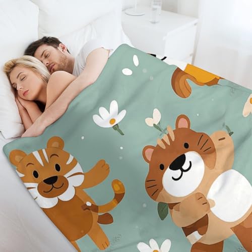 Couverture flanelle dessin animé pour créer un cocon de douceur - 7