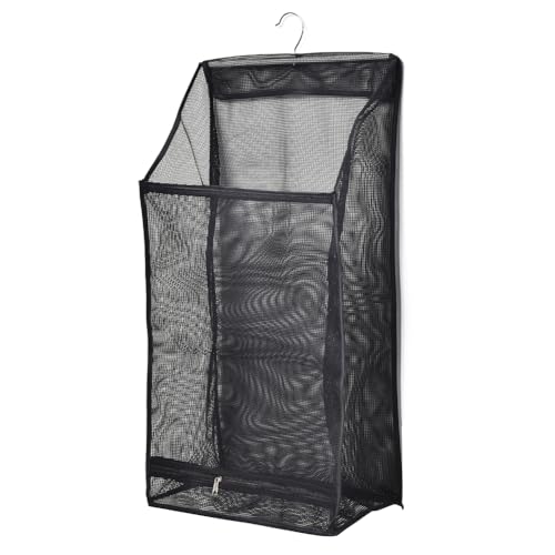 Cesta De Lavandería Colgante, Bolsas Ropa Sucia Colgar, Cesta De Lavandería Con Ganchos De Acero Inoxidable, Bolsa De Almacenamiento Para Ropa Sucia, Cesto Ropas Sucias Plegable