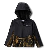 Columbia Baby Boys' Steens Mt Overlay Hoodie, Timberwolf/Black, 12-18 Months