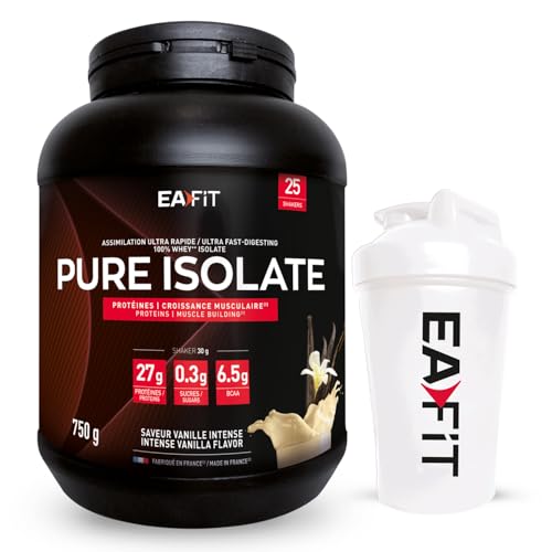 Pure Isolate Vanille EAFIT pour Nutrition Sèche et Shaker Sans Grumeaux - 3