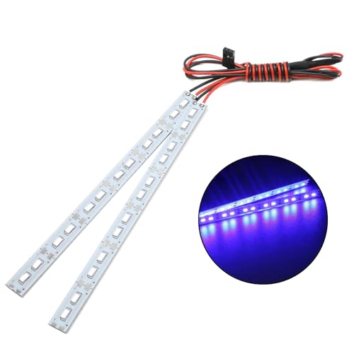 Luces vehículo RC para solucionar la falta de visibilidad en chasis de coche drift Axial y Traxxas 2