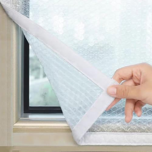 Película aislante de ventanas para un salón cálido y protegido todo el invierno