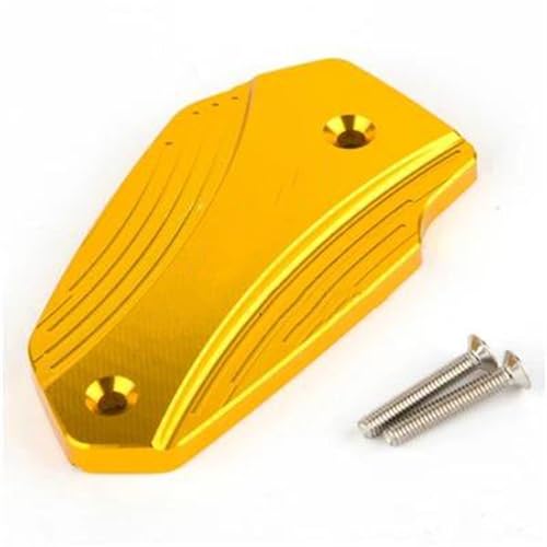 Tapa de tanque de líquido de frenos delantero: accesorio de reemplazo dorado para Kawasaki EN650
