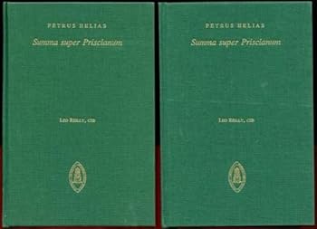 Hardcover Summa Super Priscianum (2 Volumes) Book