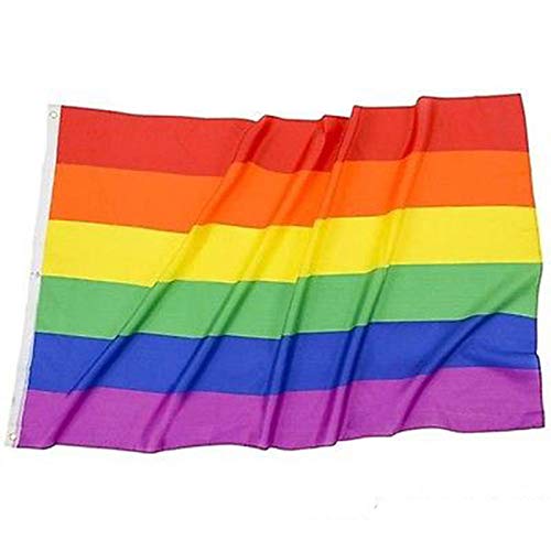 Hanbaili Bandeira de Arco-íris LGBT
