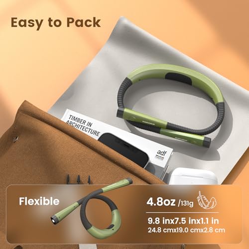 Image of Glocusent Reading Light LED Neck Light,80-hr Rechargeable Book Light