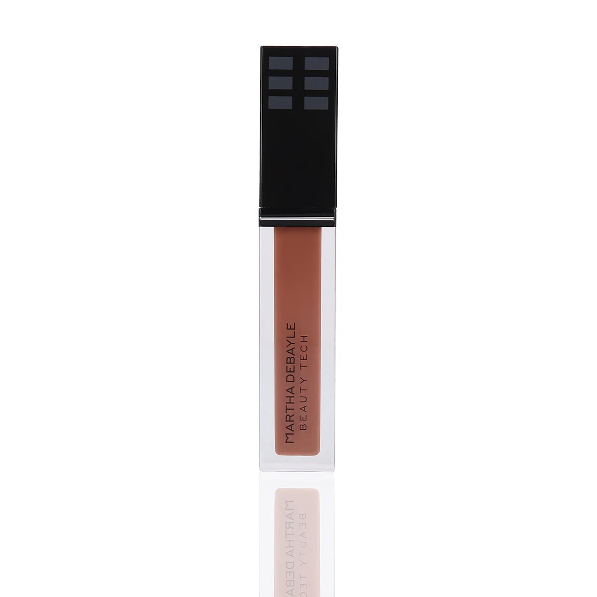 Liquid Lipstick, Martha Debayle Beauty Tech Against All Odds, Creamy Matte Finish, High Coverage, Long Lasting, Hydration & Hyperpigmentation (Brownstone)