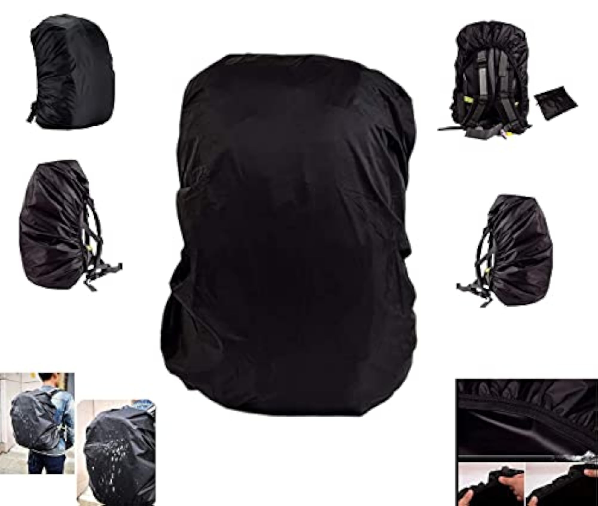 Nylon Waterproof Backpack Rain & Dust Cover