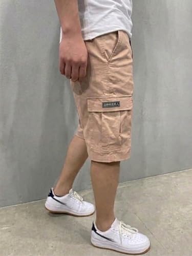 Image of Lymio Men Shorts | Men's Cargo Shorts | Regular Fit Casual Wear Short Pant for Men | Multi-Pocket Lightweight Cotton | Summer & Adventure Ready (SSM-S-05-08)