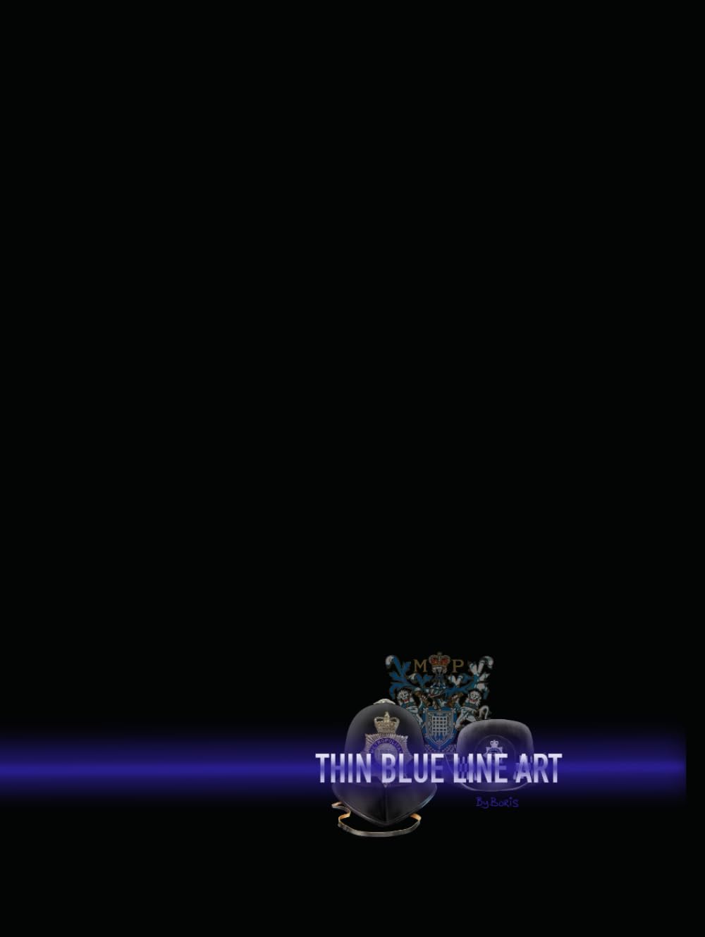 Thin Blue Line Art: by Boris