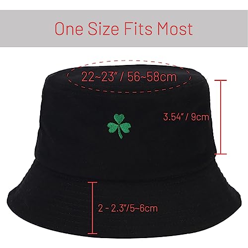 Image of Cotton Bucket Hat for Women Men Summer Travel Sun Beach Bucket Cap, Unisex Outdoor Fisherman Hat