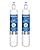 Waterdrop RPWF Refrigerator Water Filter (NOT RPWFE), Replacement for GE® RPWF, WD-F19, DWF-36, R-3600, MPF15350, OPFG3-RF300, WF277, RWF1063, RWF3600A, WSG-4, Pack of 2