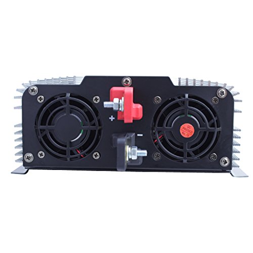 GoWISE Power PS1004 3000W Continuous 6000W Surge Peak Power Pure Sine Wave Inverter with Starter Cables and 4 Output Sockets GoWISE Power PS1004 3000W Continuous 6000W Surge Peak Power Pure Sine Wave Inverter with Starter Cables and 4 Output Sockets
