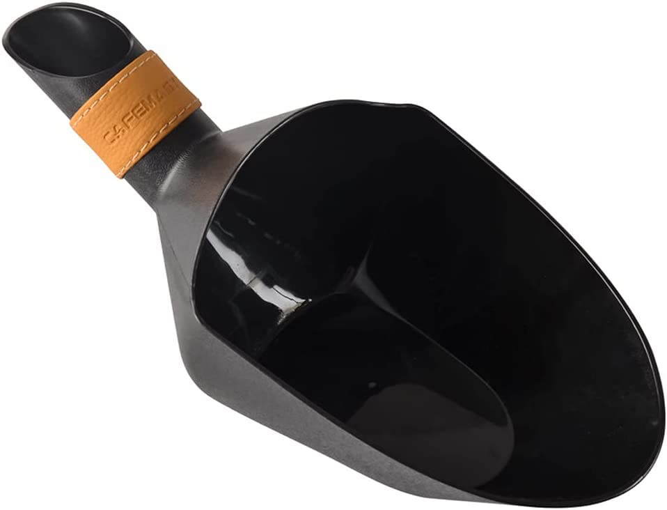 Coffee Bean Shovel Scoop Capacity of 1KG/2.2LB ABS Plastic Coffee Bean Measuring Scoop