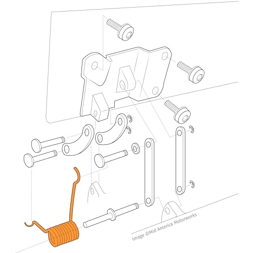 1984-1996 Corvette Fuel Filler Door Springs Pair