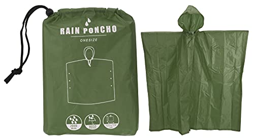 Poncho de pluie à capuche imperméable cape de pluie unisexe randonnée concert MIJOMA