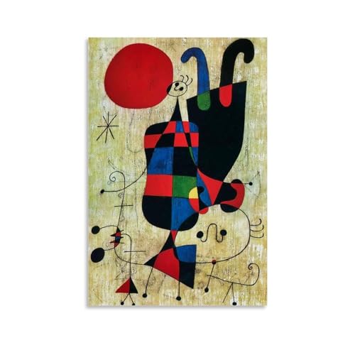 ZHAOZIQQ Miro Poster 12x18