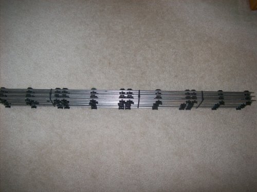 Lionel LIO65523 40 in. Straight Track O Gauge