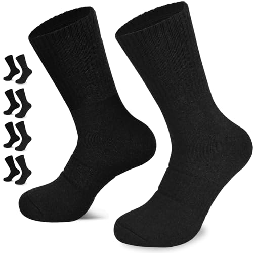 Image of 360 Cushioned Thermal Crew Socks Men Women, Thick &Warm Boot Sports Socks Hunting Sking Hiking Home Work Outdoor