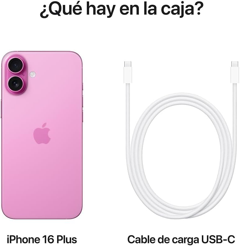 Amazon.com: Apple iPhone 16 Plus, US Version, 256GB, Pink