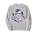 Gato zombi con cuchillo Sudadera