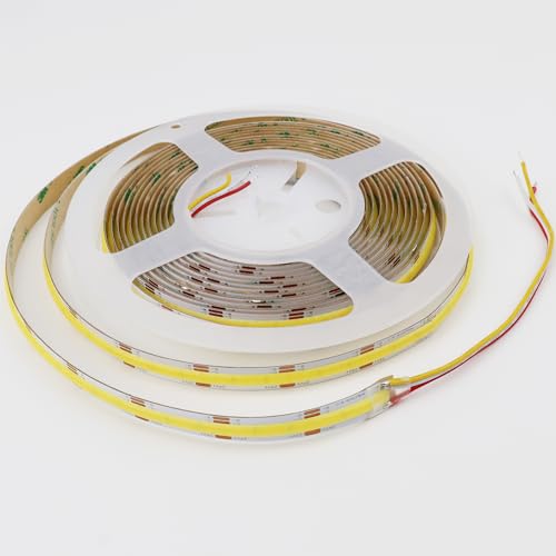 Image of LEDENET COB LED Strip Light White CCT Tunable 2700K-6000K DC24V 608LEDs /M CRI90+ High Density LED Tape Lights 16.4Ft /5M Dimmable LED Light Ribbon for Indoor Decoration