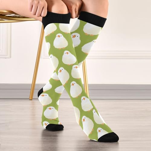 Image of JUNZAN Compression Socks Women Comfort Circulation Long Socks