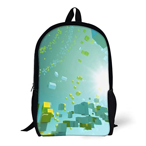 Sac à dos scolaire enfants Cube 17 pouces pour collège