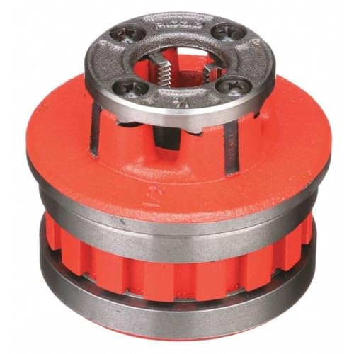 RIDGID 37390 Model 12-R Hand Threader Die Head, Alloy Right-Handed NPT Die Head for Nominal Pipe Size of 1/2-Inches