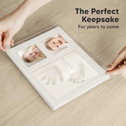Keababies Baby Hand And Footprint Kit - Baby Footprint Kit, Baby Keepsake thumb #6