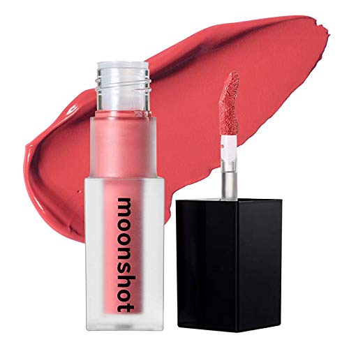 Moonshot] Cream Paint Lightfit Air 3g - Kpop Kbeauty Cosmetics, Airy Velvet Texture Matte Lip Makeup, Long Lasting Natrual Daily Lip Color (503 Chilling Coral)