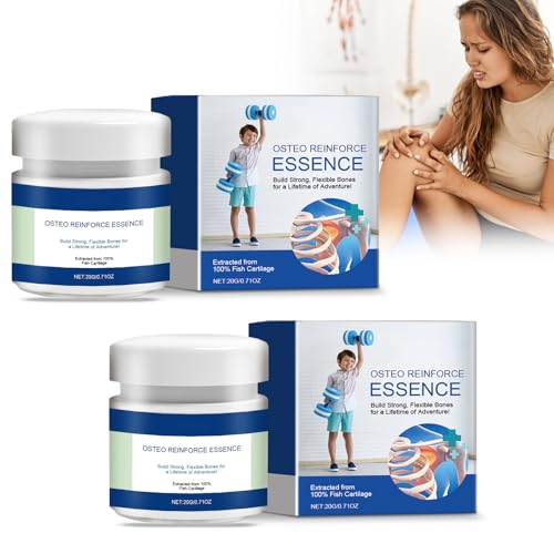 Osteo - Crema para el cuidado de las articulaciones, 2 unidades, crema calmante activa para aliviar el dolor articular, para el cuello, rodilla, hombro, cintura
