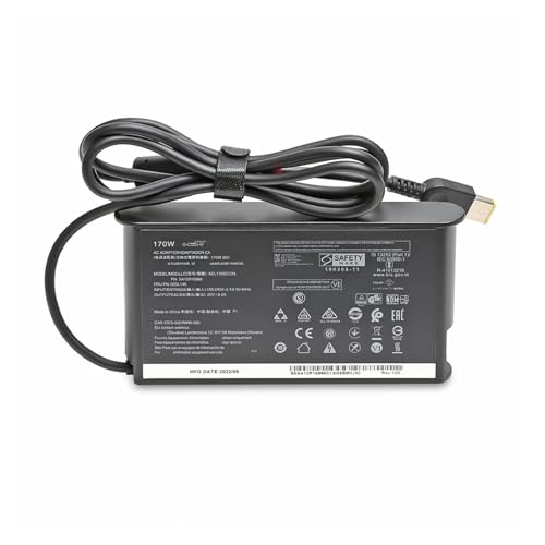 Chargeur ordinateur portable 170W 20V 8.5A avec adaptateur secteur de voyage