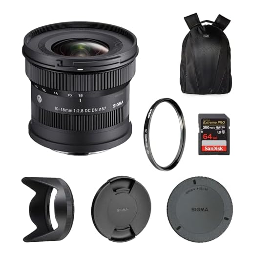 Sigma 10-18mm F2.8 DC DN Wide-Angle Lens