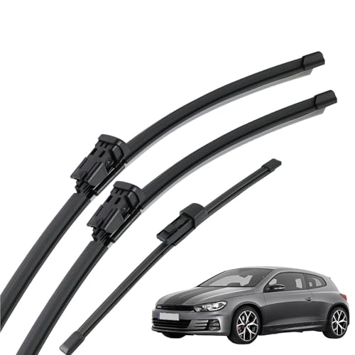 Essuie-glace avant arrière VW Scirocco MK3 2008-2017 balais 24 19 10